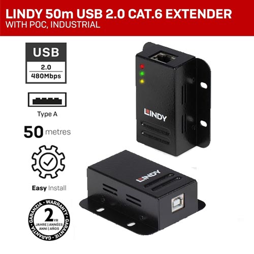 LINDY 42680 USB 2.0 CAT.5/6 Extender - Image 9
