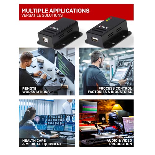 LINDY 42680 USB 2.0 CAT.5/6 Extender - Image 8