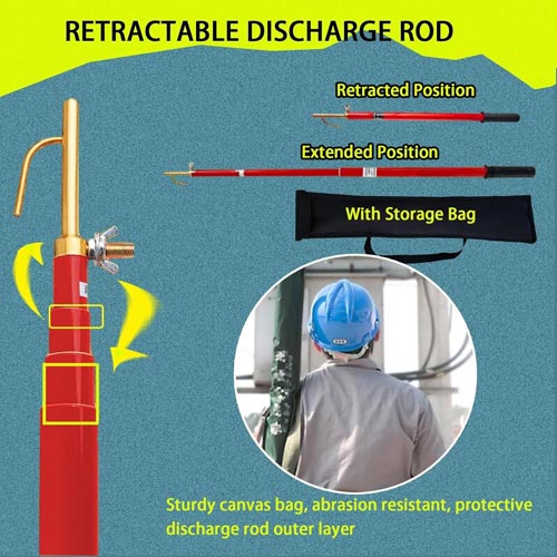 Lumivex 16ft Anti Electric Shock Insulation Stick - Image 4