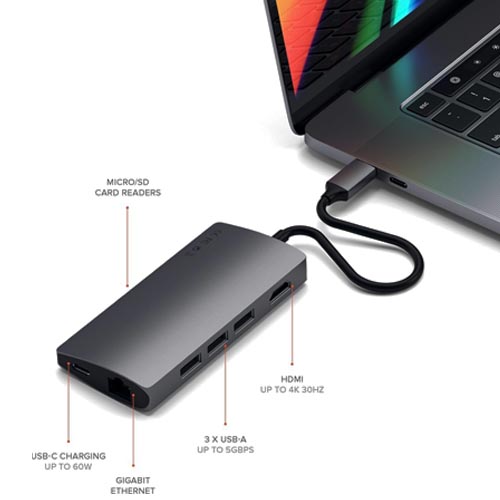 Satechi ST-TCMA2M USB C Hub Multiport Adapter V2 - Image 5