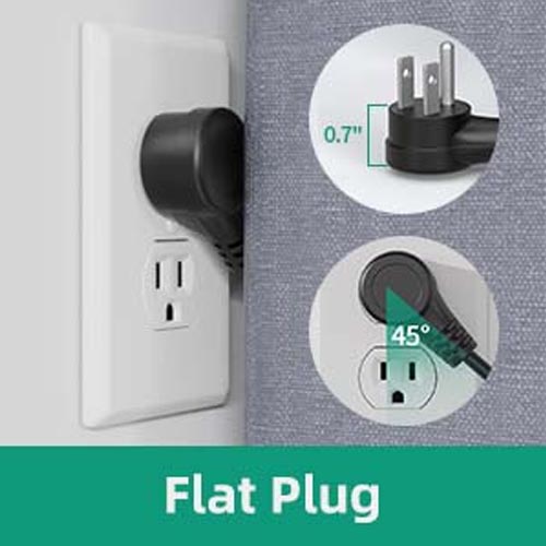 XYZCREAT Universal Power Strip 6 Outlets + 6 USB Ports ( 4A + 2C) 1.8 M - Image 6