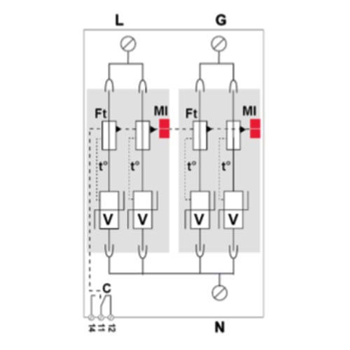 Citel DS72US-120S Industrial Surge Protectors 4's - Image 4