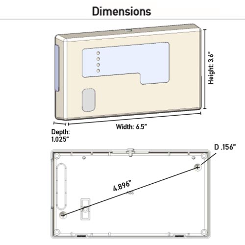 Inovonics EN-4204R 4 Zone Receiver with Relay Outputs - Image 4
