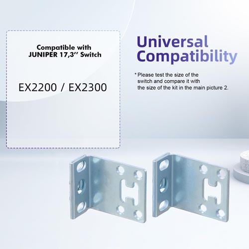 PhyinLan Rack Mount Kit for for Juniper EX2200/EX2300 - Image 4