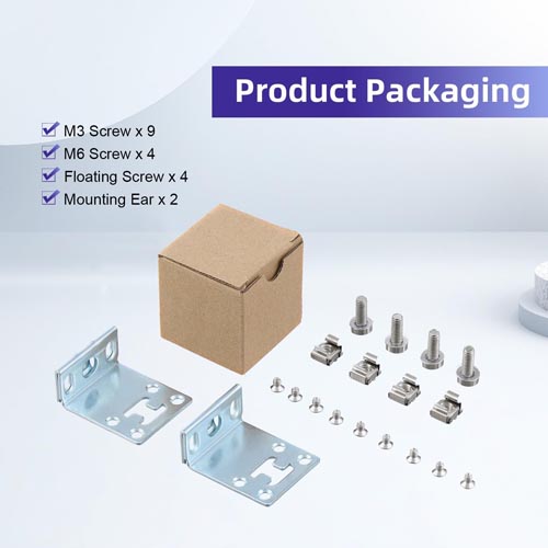 PhyinLan Rack Mount Kit for for Juniper EX2200/EX2300 - Image 3