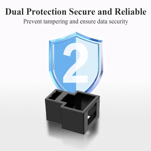 PoParttg 35 PCS RJ45 Port Security Lock with 3 Key - Image 5