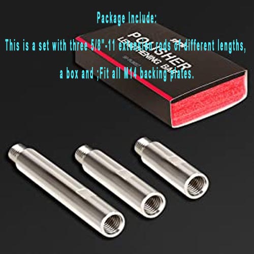 SPTA Metal Rotary Extension Shaft Set 75, 100 & 140mm - Image 6