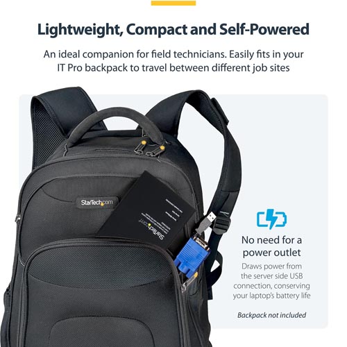 StarTech NOTECONS02-VGA-MDP Portable Crash Cart Adapter - Image 7