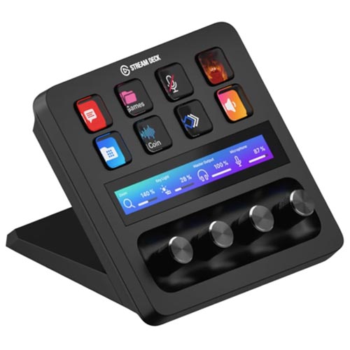 Stream Deck + Audio Mixer Console and Studio Controller