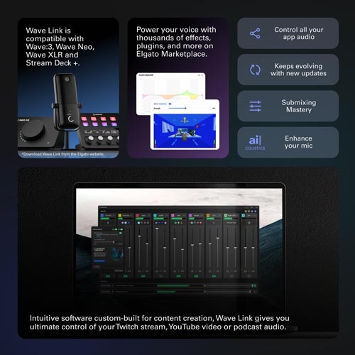Stream Deck + Audio Mixer Console and Studio Controller - Image 3