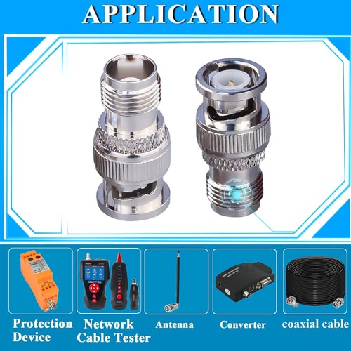 TUOLNK BNC Male to TNC Female RF Coaxial Connector - Image 5