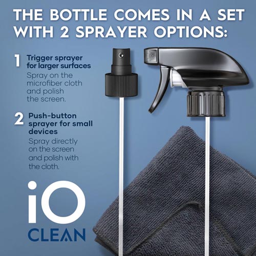 iO CLEAN 16.9 FL OZ Computers Device Spray Cleaner - Image 7