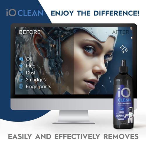 iO CLEAN 16.9 FL OZ Computers Device Spray Cleaner - Image 5