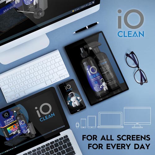 iO CLEAN 16.9 FL OZ Computers Device Spray Cleaner - Image 4