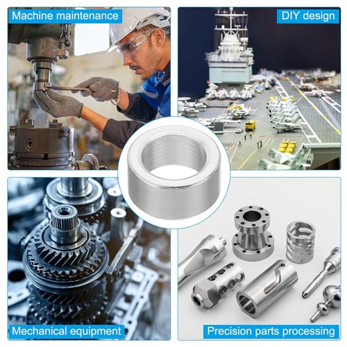 PATIKIL M8 Aluminium Spacer (ID)8.2 mm (OD)12 mm (L)6 mm - Image 2