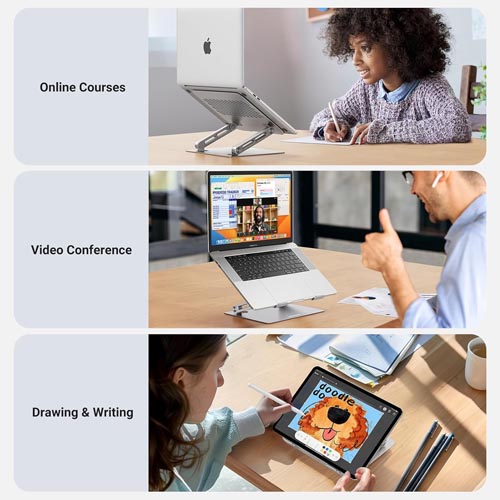 UGREEN 45416 Ergonomic Desktop Laptop Stand - Image 5