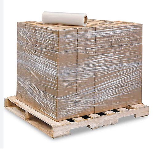 Clear Pallet Stretch Film 500mm x 200M 23 Microns - Image 2