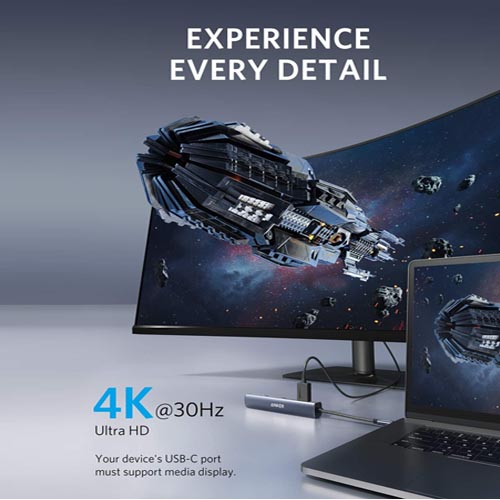 Anker A83650A1 6-in-1 USB C Hub with 65W Power Delivery - Image 3