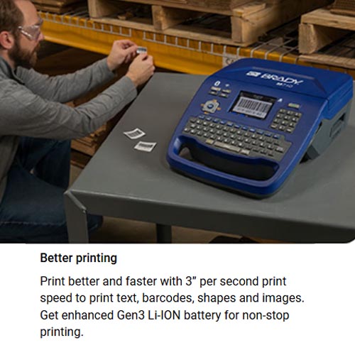 Brady M710 BT Wi-Fi Portable Label Printer - Image 8