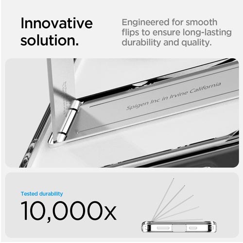 Spigen ACS09148 iPhone 16e Case Cover Clear White - Image 5