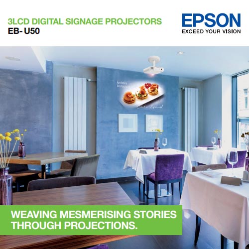 Epson EB-U50 WUXGA 3LCD Digital Signage Projector - Image 10