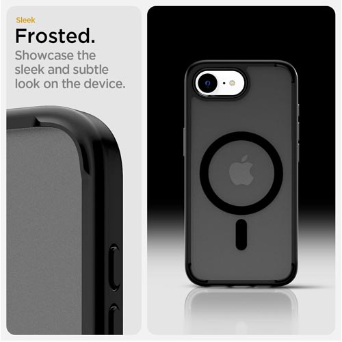 Spigen ACS09144 iPhone 16e Case Cover Frost Black - Image 7