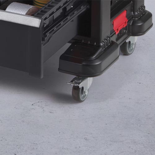 KETER 7 Drawer Workshop Trolley Module - Image 4