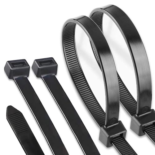 ORTAVA NLZD-001 300 mm x 7.6 mm Cable Ties 100 pack