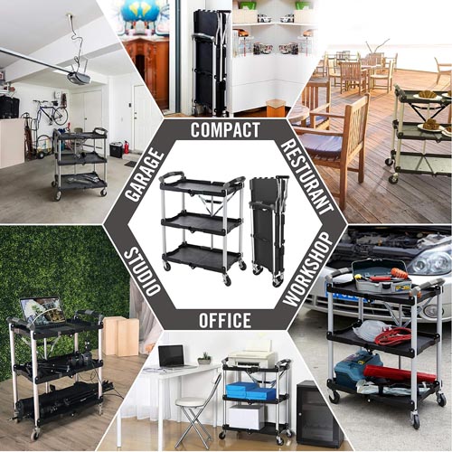 Olympia Tools 85-188 Folding Collapsible Cart - Image 10