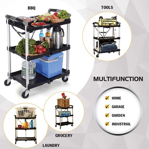 Olympia Tools 85-188 Folding Collapsible Cart - Image 7