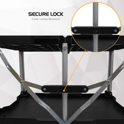 Olympia Tools 85-188 Folding Collapsible Cart - Image 4