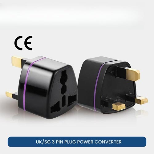 PracticalDeals UK 3 Pin Plug to Universal Converter Adapter - Image 2