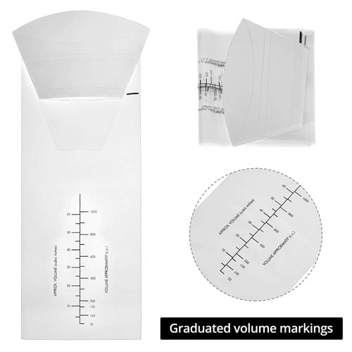 QWORK 1000ml Emesis Vomit Bags 50 pack - Image 6