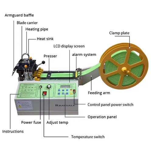 Rbaysale 450W Automatic Webbing Cutting Machine - Image 14