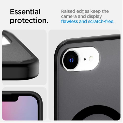 Spigen ACS09149 iPhone 16e Case Cover Frost Black - Image 3