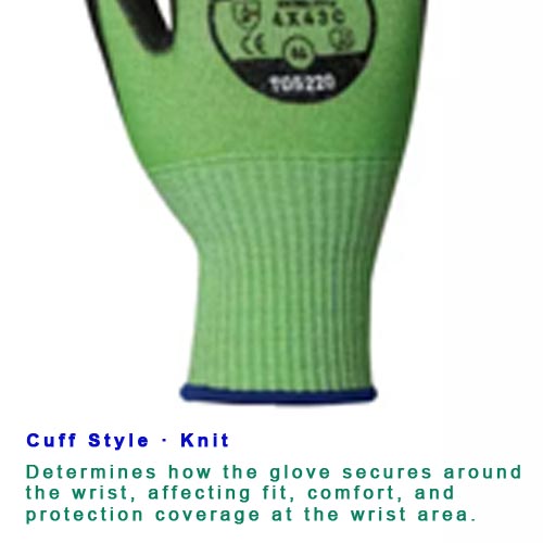 Traffi TG5220 Dura 3 digit Cut High Performance Gloves - Image 2