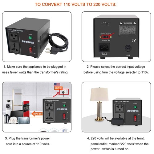 Yinleader 500w Voltage Transformer 110/120 To 220/240 Volt - Image 10