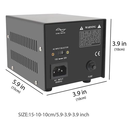 Yinleader 500w Voltage Transformer 110/120 To 220/240 Volt - Image 6