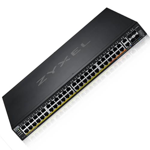 Zyxel XGS2220-54HP 48-port GbE L3 Access PoE+ Switch
