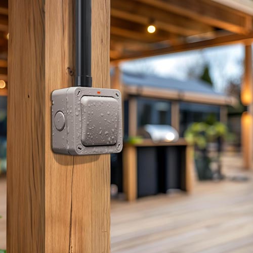 BG Electrical WP30 Weatherproof 2-Pole Single Wall Switch - Image 4