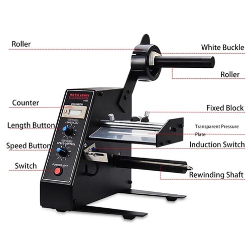 HPMCVE Electric Label Peeling Machine - Image 2