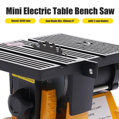 KVTUYC 4" Professional Mini Table Saw - Image 3