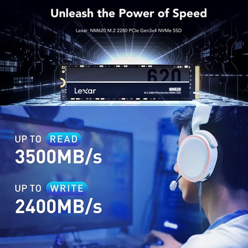 Lexar NM620 512GB M.2 SSD 2280 NVMe - Image 6
