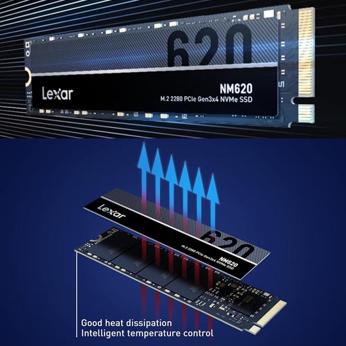 Lexar NM620 512GB M.2 SSD 2280 NVMe - Image 5