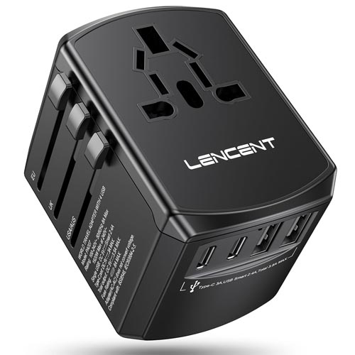 LENCENT PA007-2A2C Universal Power Adapter