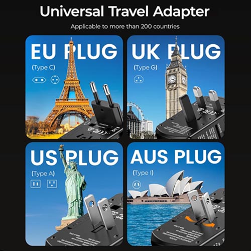 LENCENT PA007-2A2C Universal Power Adapter - Image 9