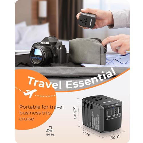 LENCENT PA007-2A2C Universal Power Adapter - Image 5