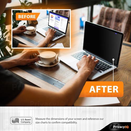 Privacy IQ PQ-YP14W9-2PK 14" Laptop Privacy Screen-Filter (16:9) - Image 7