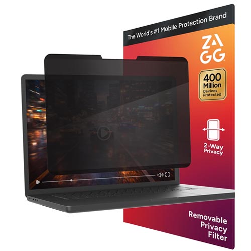 ZAGG 14” Universal Laptop Privacy Screen & Monitor Filter (16:10)