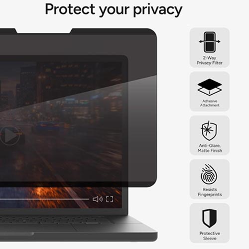 ZAGG 14” Universal Laptop Privacy Screen & Monitor Filter (16:10) - Image 8